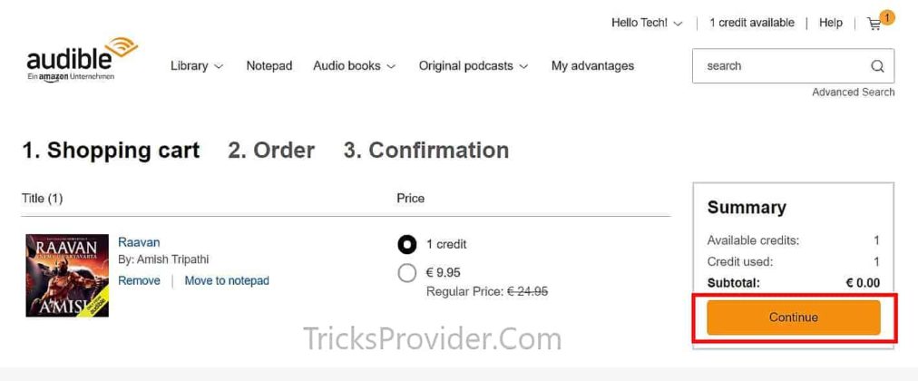 Audible Free Trial Trick (2021) | Get Free Audible Credits - TricksProvider