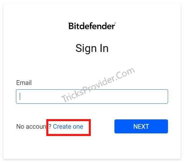 bitdefender signup