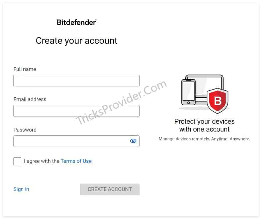 bitdefender total security signup