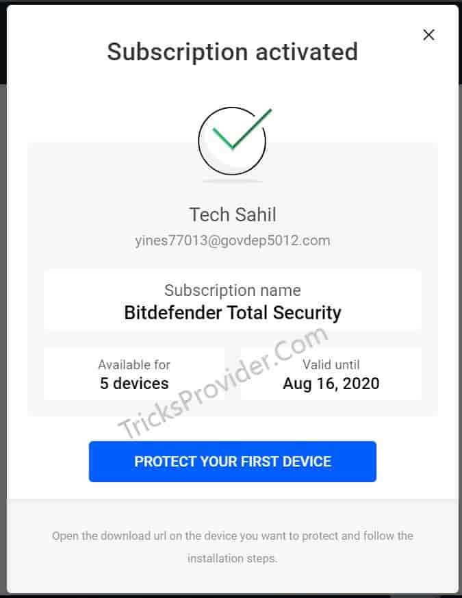 bitdefender total security free for 4 months